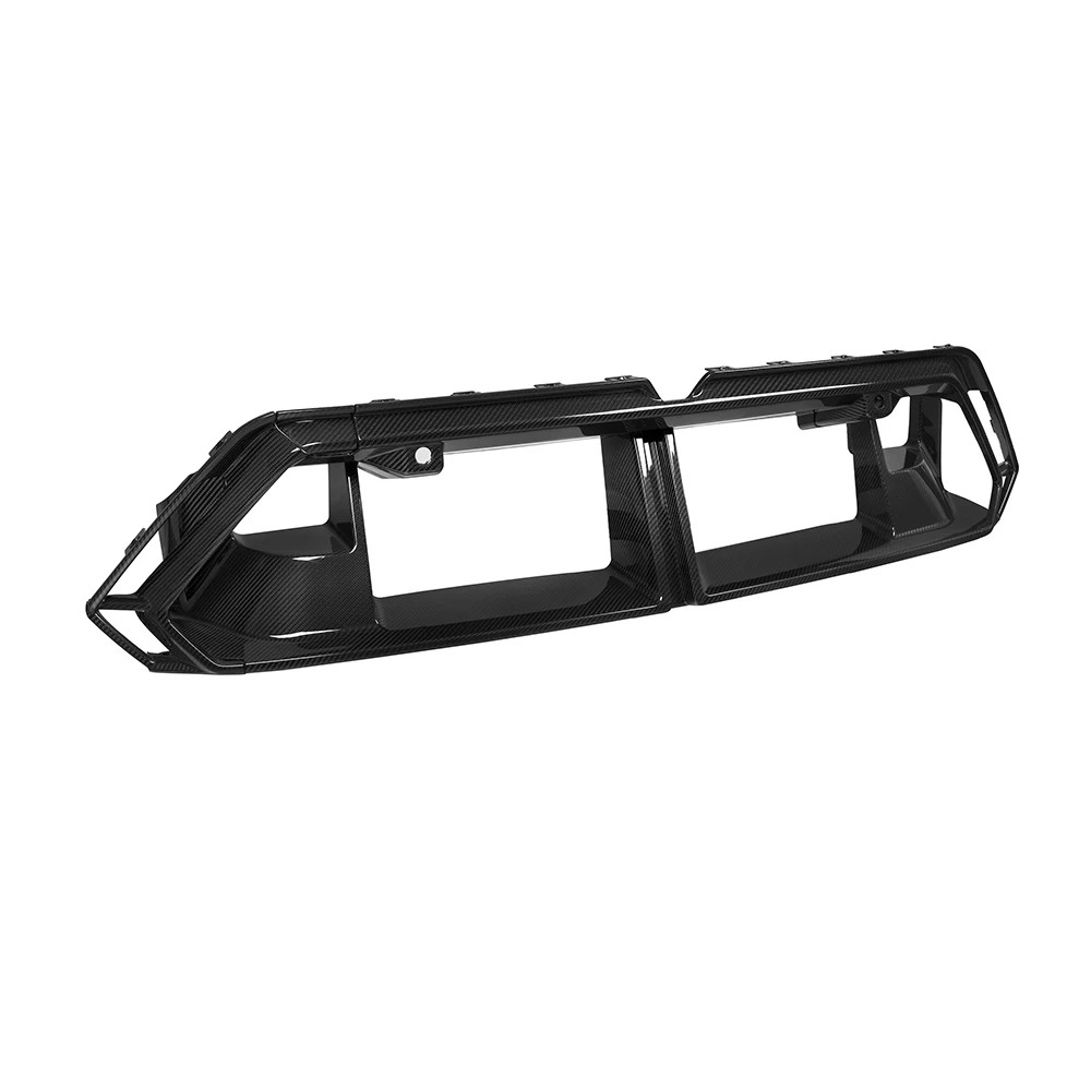 Listwy środkowe przedniego zderzaka OEM Style Carbon BMW M5 G90/G99 (2 szt.)